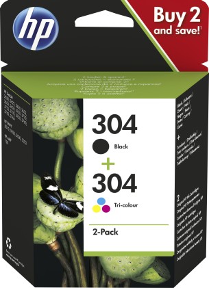 Originale Ink Hp 304 Multipack Cmyk 