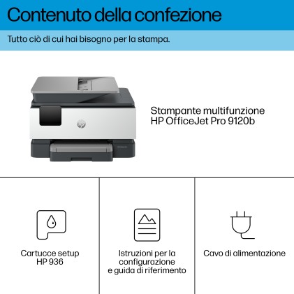 Mf Ink Col A4 Fax Wifi Lan F/R 20Pp Hp Officejet Pro 9120B