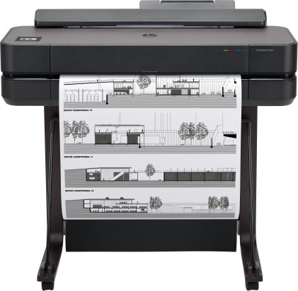 Plotter Hp A1 24"T650 4Ink Lan Usb 26Sec/A1+Piedistallo E Raccoglitore