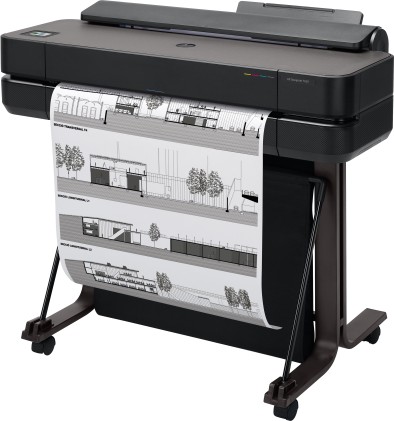 Plotter Hp A1 24"T650 4Ink Lan Usb 26Sec/A1+Piedistallo E Raccoglitore