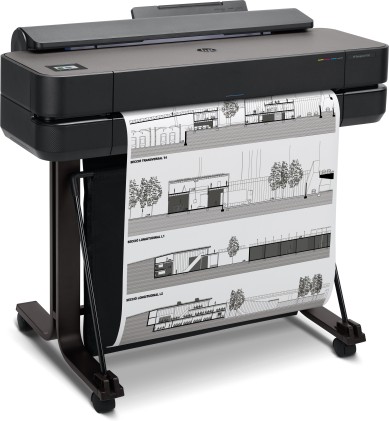 Plotter Hp A1 24"T650 4Ink Lan Usb 26Sec/A1+Piedistallo E Raccoglitore