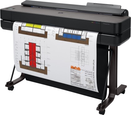 Plotter Hp A0 36T650 4Ink Lan Usb 25Sec/A1+Piedistallo E Racc.2025Edi