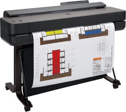 Plotter Hp A0 36T650 4Ink Lan Usb 25Sec/A1+Piedistallo E Racc.2025Edi
