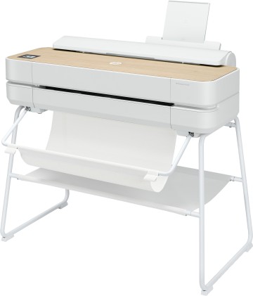 Plotter Hp A1 24"Designjet Studio 26Sec/A1 Bianco Con Finitura Legno