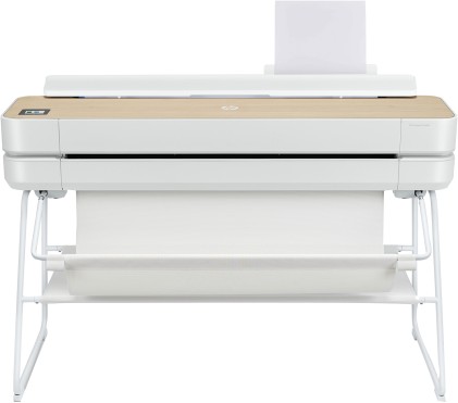 Plotter Hp A0 36"Designjet Studio 25Sec/A1 Bianco Con Finitura Legno