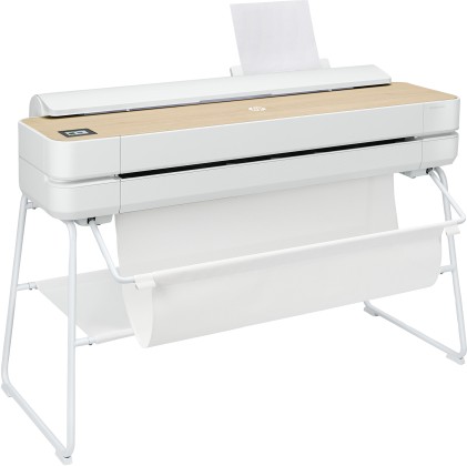 Plotter Hp A0 36"Designjet Studio 25Sec/A1 Bianco Con Finitura Legno