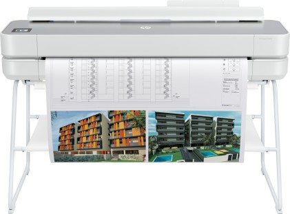 Plotter Hp A0 36"Designjet Studio 25Sec/A1 Bianco Con Finitura Acciai