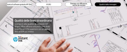 Plotter Hp A0 36"Designjet Studio 25Sec/A1 Bianco Con Finitura Acciai