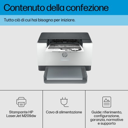 Stamp Las B/N A4 Wifi Lan 29Ppm F/R Hp Laserjet Pro M209Dw Standard