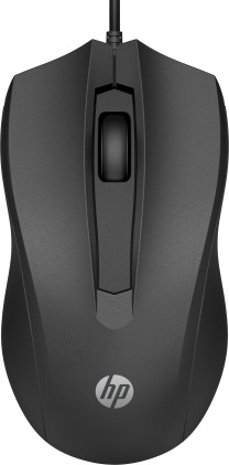 Mouse Ottico Wired 100 Hp 100 - 2Tasti - Usb - 1600Dpi