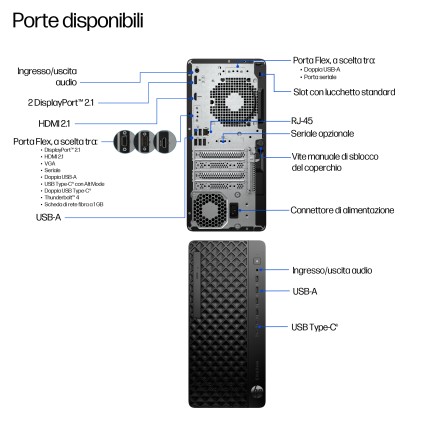 Pc U9 32Gb 1Tbssd W11P Twr 3Y G1I U9-285 Elitedesk 8 G1I Au Dvdrw