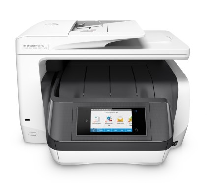 Mf Ink Col A4 Fax Wifi Lan F/R 24Pp Hp Officejet Pro 8730
