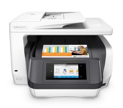 Mf Ink Col A4 Fax Wifi Lan F/R 24Pp Hp Officejet Pro 8730