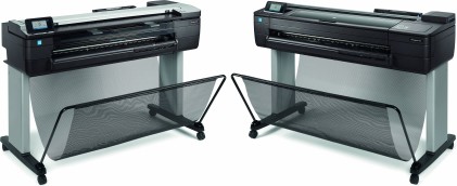Plotter Hp A0 36"T730 4Ink Lan Usb 25Sec/A1+Piedistallo E Raccoglitore