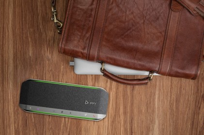 HP Poly Sync 40+ Microsoft Teams Certified USB-A USB-C Speakerphone +BT700 USB-A Adapter vivavoce Telefono cellulare/PC USB/Bluetooth Argento