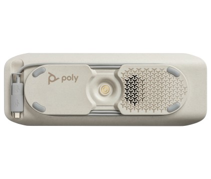 HP Poly Sync 40+ Microsoft Teams Certified USB-A USB-C Speakerphone +BT700 USB-A Adapter vivavoce Telefono cellulare/PC USB/Bluetooth Argento