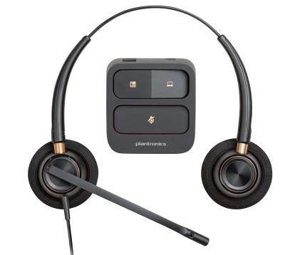 EncorePro 520 Cuffie Poly EncorePro 520 binaurali + Quick Disconnect