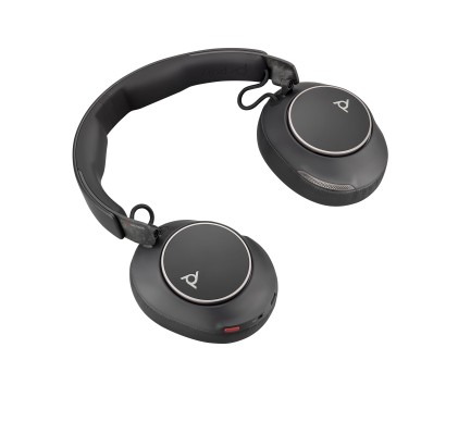 HP Poly Voyager Surround 80 UC USB-C Headset +USB-C/A Adapter Auricolare Wireless A Padiglione Musica/Giornaliera USB tipo-C Bluetooth Nero