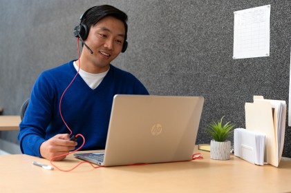 ORIGINALE HP Poly Accessori per computer nero 8X225AA Blackwire 8225 USB-C Stereo-Headset Cuffie stereo Poly Blackwire 8225 con connettore USB-C, certificate per Microsoft Teams + adattatore USB-C/A