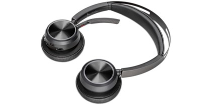 ORIGINALE HP Poly Accessori per computer nero 9T9J3AA Voyager Focus 2 USB-C-C Headset Poly Voyager Focus 2 USB-C-C Headset +USB-C/A Adapter