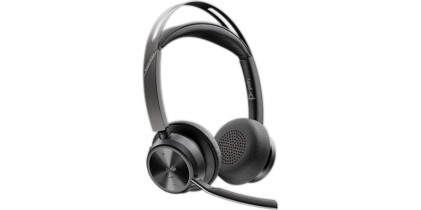 ORIGINALE HP Poly Accessori per computer nero 9T9J4AA Voyager Focus 2 USB-C-C Headset Poly Voyager Focus 2 Microsoft Teams Certified USB-C-C Headset +USB-C/A Adapter