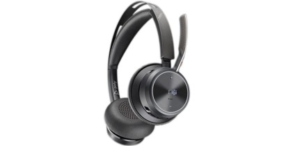 ORIGINALE HP Poly Accessori per computer nero 9T9J4AA Voyager Focus 2 USB-C-C Headset Poly Voyager Focus 2 Microsoft Teams Certified USB-C-C Headset +USB-C/A Adapter