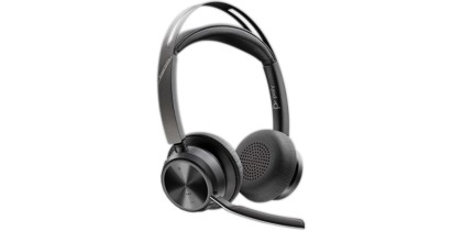 ORIGINALE HP Poly Accessori per computer nero 9T9J5AA Voyager Focus 2 USB-C-C Headset Poly Voyager Focus 2 USB-C-C Headset +USB-C/A Adapter +Charging Stand