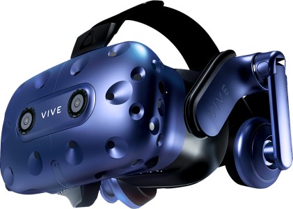Visore 3D HTC Vive Pro Virtual Reality, Viola