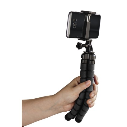 Hama Flex treppiede Smartphone/fotocamera di azione 3 gamba/gambe Nero