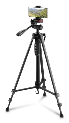Hama Star 153 3D treppiede Smartphone/macchina fotografica digitale 3 gamba/gambe Nero