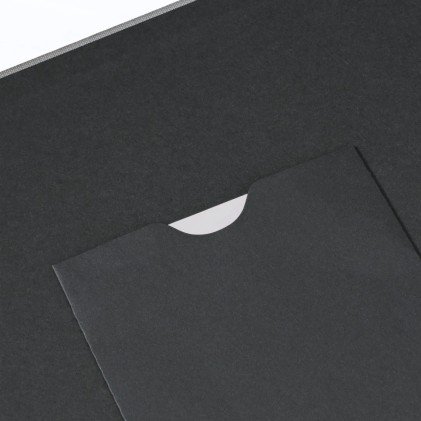 Hama 00009833 album fotografico e portalistino Nero 50 fogli 10 x 15 Rilegatura a spirale