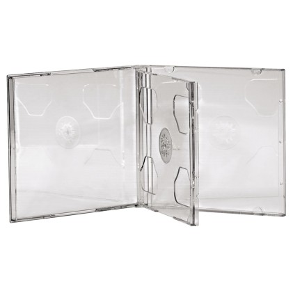 Hama Custodia per CD doppia, 5 pezzi trasparenti
