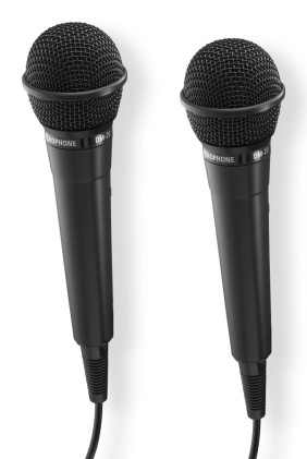 Hama Karaoke Nero Microfono per karaoke