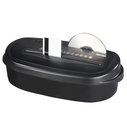 Hama Distruggi documenti elettrico Home X12CD, taglio a croce, CD, carte dicredito, 21 lt, nero