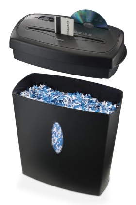 Hama Safe X100CD distruggi documenti Triturazione incrociata 72 dB 22 cm Nero