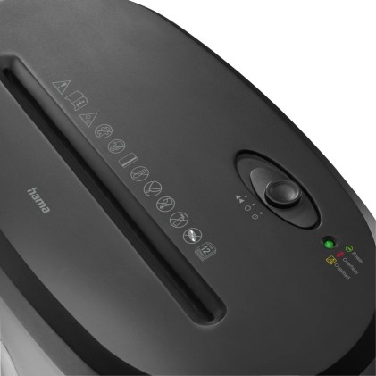 Hama Safe X120 distruggi documenti Triturazione incrociata 68 dB 22 cm Nero