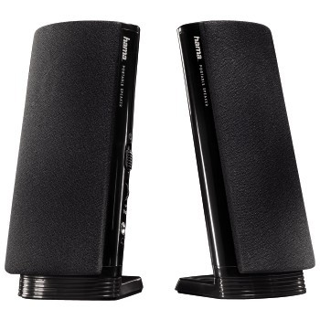 Hama Multimedia Loudspeaker "E 80" Nero Cablato