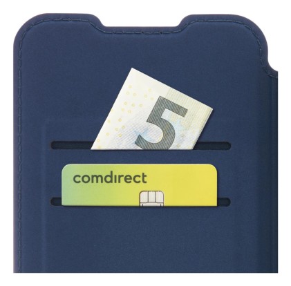 Hama Fantastic Feel custodia per cellulare 17 cm (6.7") Custodia a borsellino Blu scuro