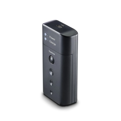Caricabatterie universale da viaggio Hama Delta - Batterie da 3,6 V, 3,7 V, 7,2 V, 7,4 V - Batterie AA e AAA - USB-C