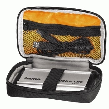 Hama Custodia per Hard Disk esterno ed accessori "Black Bird" da 2.5", nero