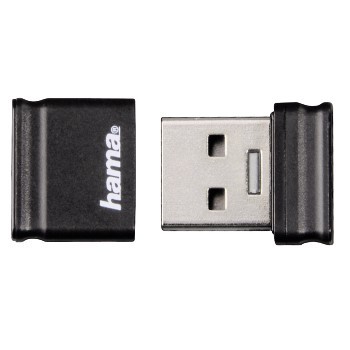 Hama Smartly 64GB USB 2.0 unit&agrave; flash USB USB tipo A Nero