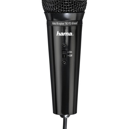Hama Microfono per PC "Mic-P35", omnidirezionale, connettore jack 3.5 mm