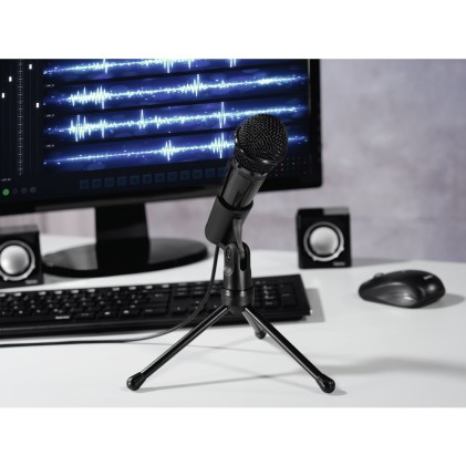 Hama Microfono per PC "Mic-P35", omnidirezionale, connettore jack 3.5 mm