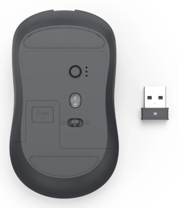 Hama WM-100 mouse Ufficio Ambidestro RF Wireless Ottico 1200 DPI