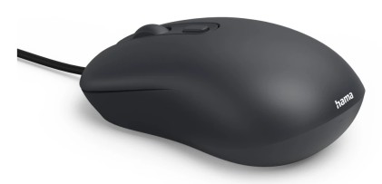 Hama CM-200 mouse Ufficio Ambidestro USB tipo A Ottico 1600 DPI