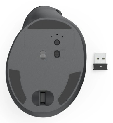 Hama EWM-500R mouse Ufficio Mano destra RF Wireless Ottico 1800 DPI