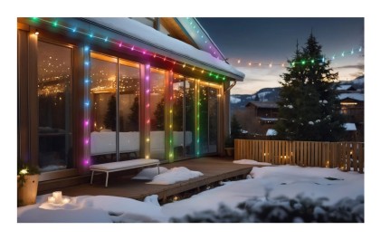 Hama 00176660 soluzione di illuminazione intelligente Stringa di luci intelligenti Wi-Fi