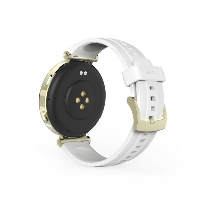 Smartwatch Hama 7000 - Bluetooth 5.3 - Batteria da 300 mAh - Schermo AMOLED da 1,32" - IP68 - Resistenza all'acqua fino a 3 ATM - Cinturino in silicone - 4,3x1,2x5,1 cm - Bianco