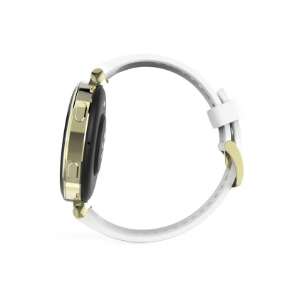 Smartwatch Hama 7000 - Bluetooth 5.3 - Batteria da 300 mAh - Schermo AMOLED da 1,32" - IP68 - Resistenza all'acqua fino a 3 ATM - Cinturino in silicone - 4,3x1,2x5,1 cm - Bianco