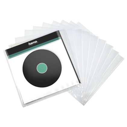 Hama 00181430 custodia CD/DVD Custodia per dischi microscanalata Trasparente